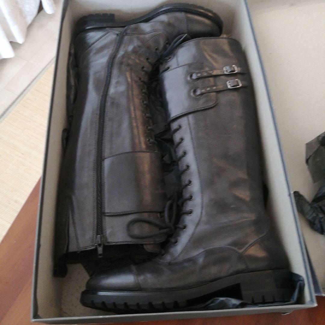 FXA Ferrira本皮 ロングブーツ23.5〜24(37)サイズ中古