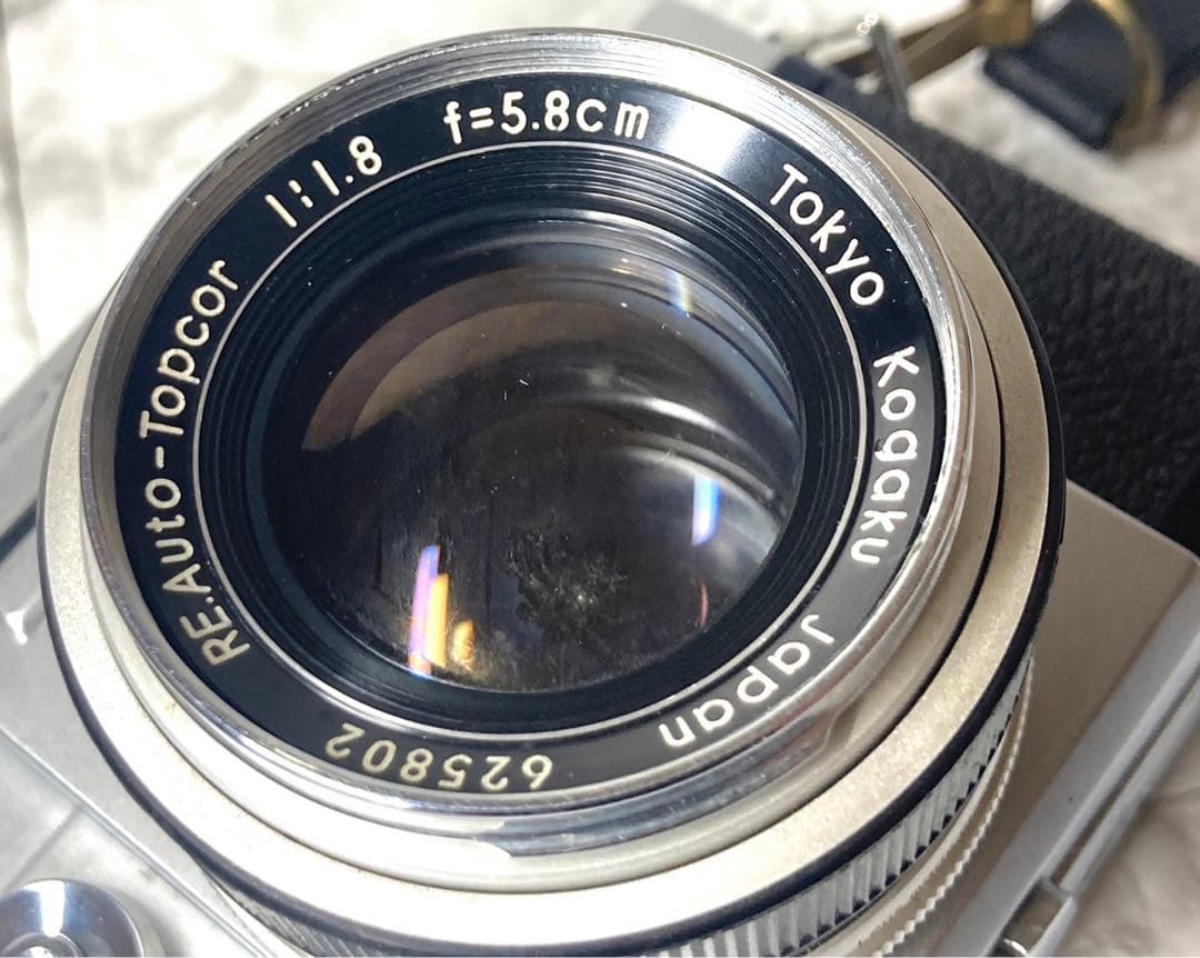 【完動品 レンズ2本】TOPCON RE SUPER 前期型 F1.8 F5.6
