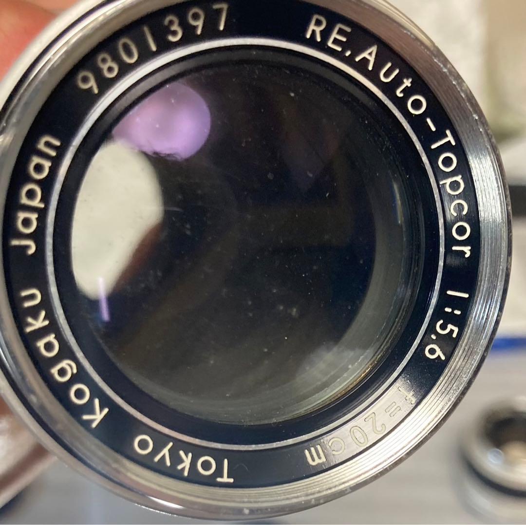 【完動品 レンズ2本】TOPCON RE SUPER 前期型 F1.8 F5.6