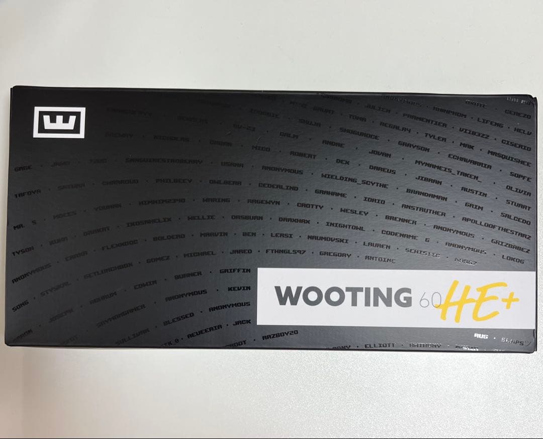 キーボード Wooting 60HE+