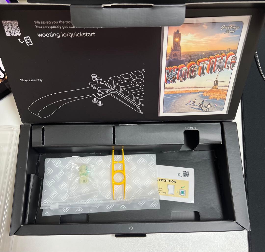 キーボード Wooting 60HE+