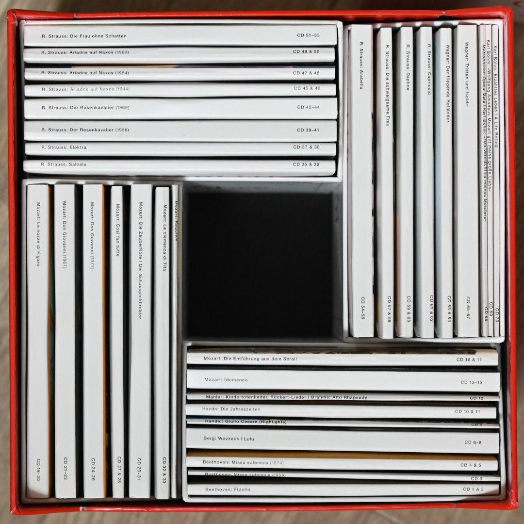 カール・ベーム　DGオペラ録音全集（70CD）
