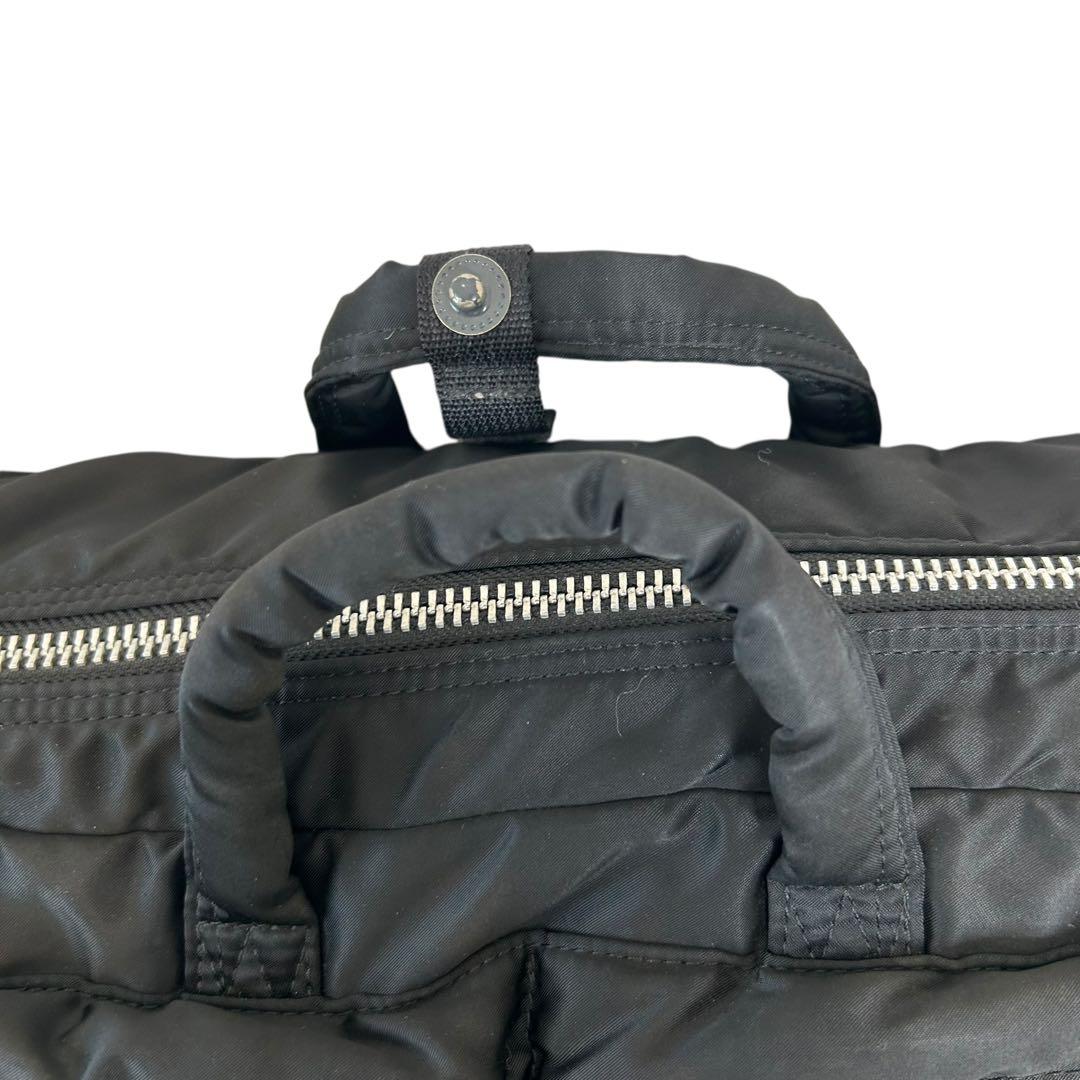 【良品】 PORTER TANKER 3way ビジネスリュック メンズ 黒