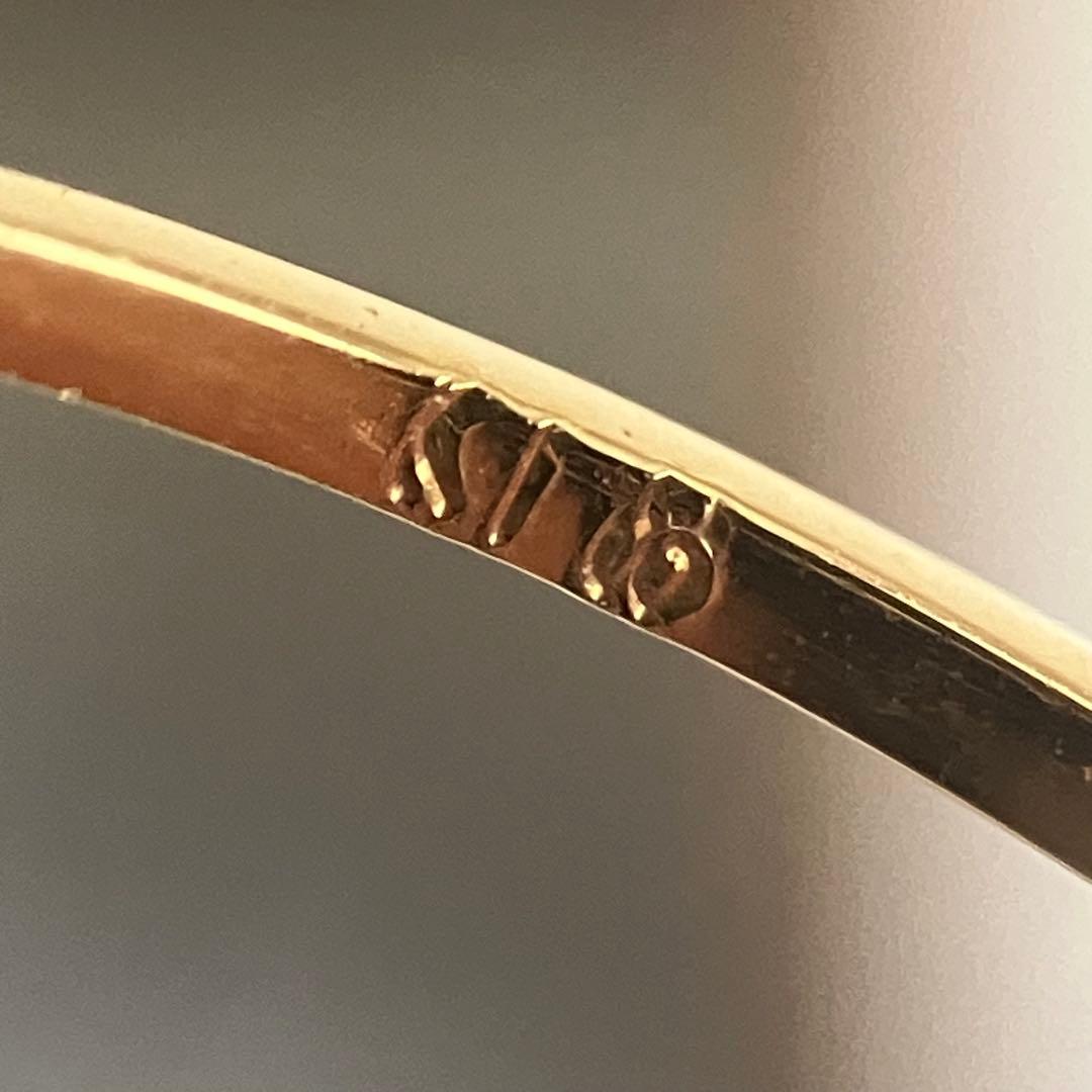 k18 サファリン　サファーリン　リング　12号