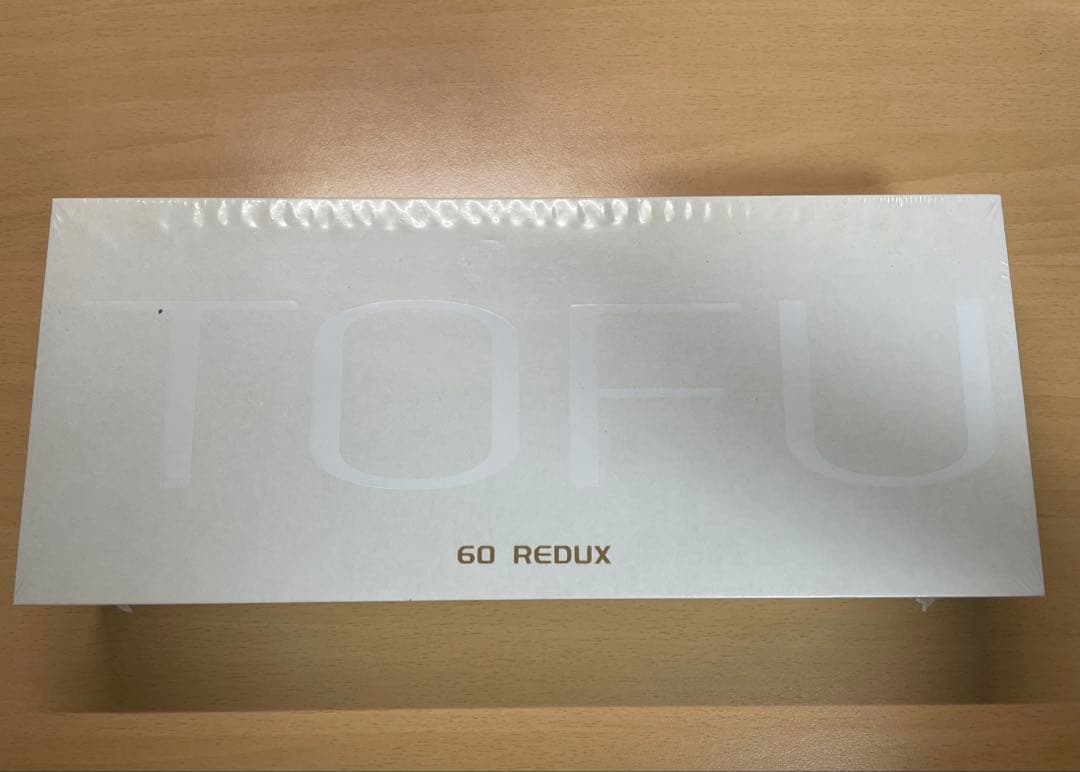 Tofu 60 Redux 1.0 Anodized Blackシュリンク付