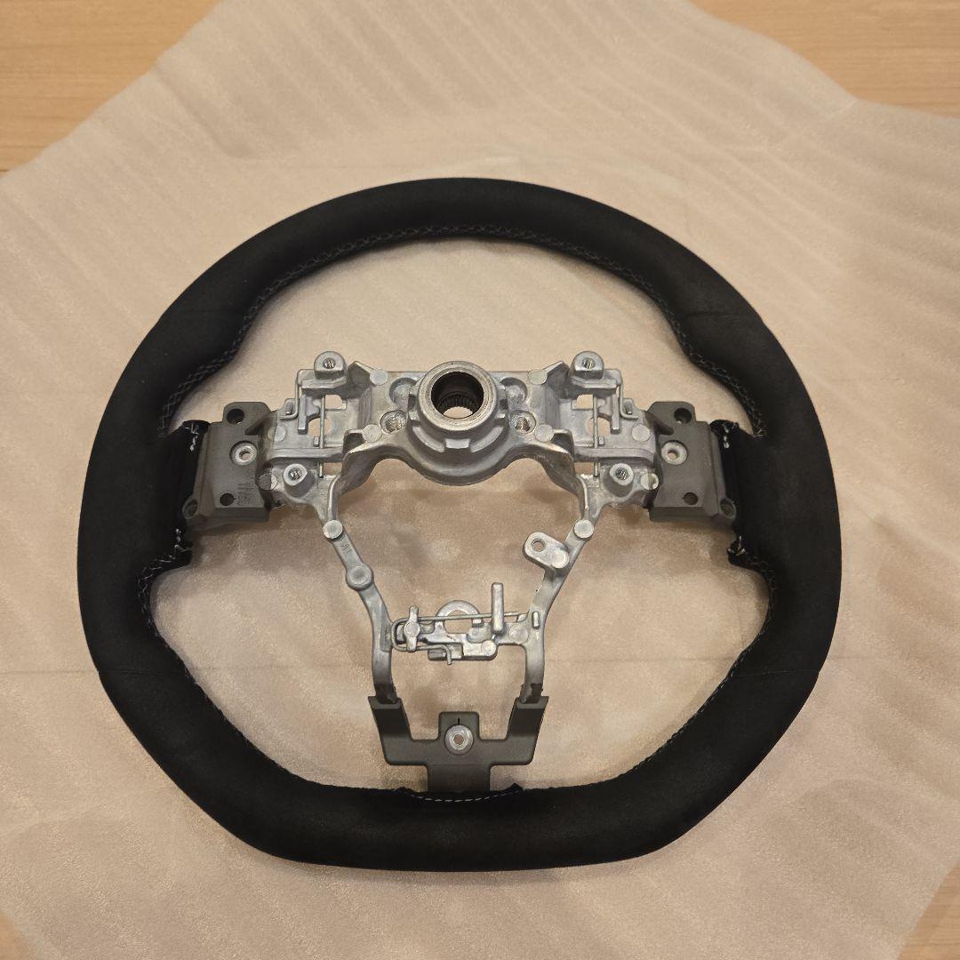 値下げ！ STI VA用 ウルトラスエード ステアリングホイール