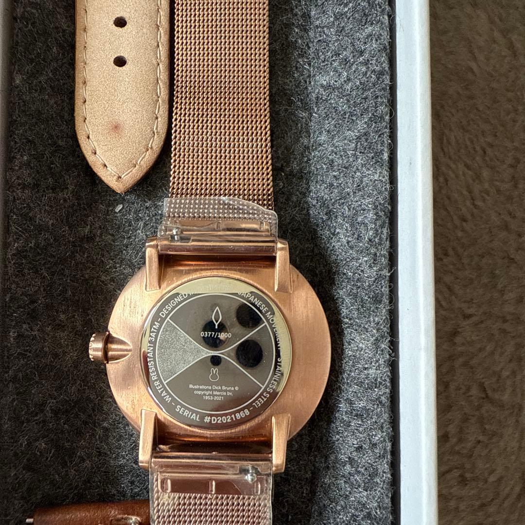 ノードグリーン 日本限定ミッフィー コラボ腕時計