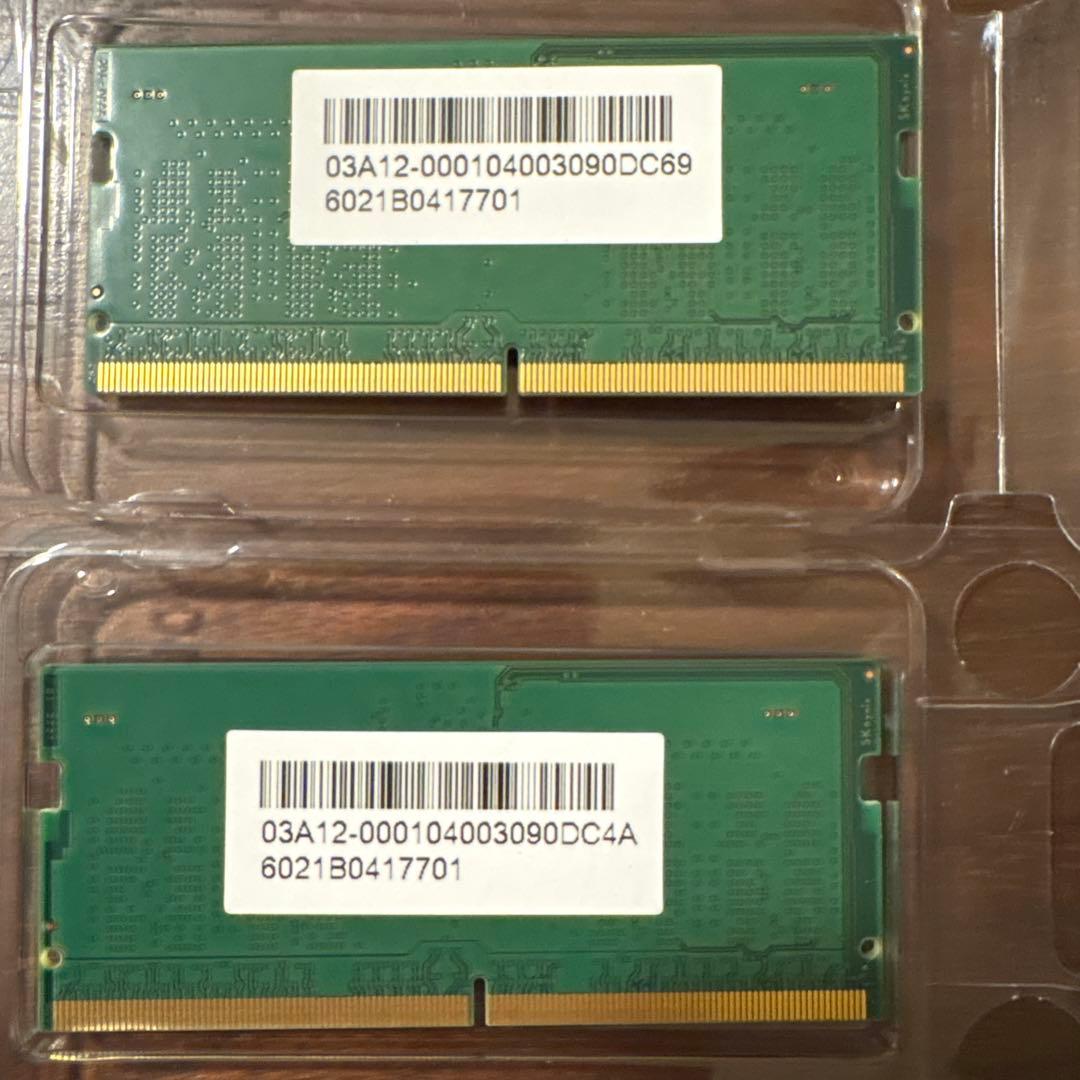 DDR5 SODIMM 8GB×2 SK hynix