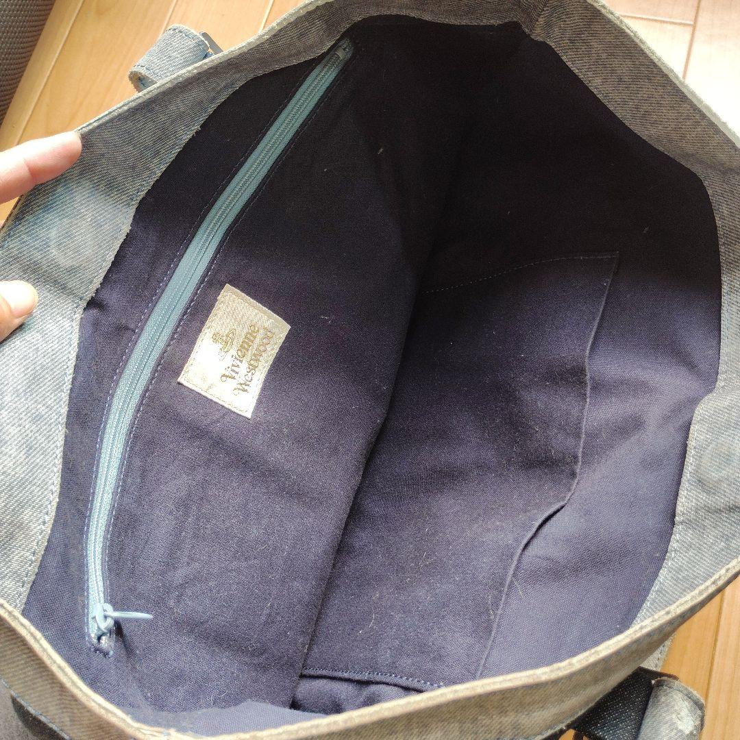 希少☆Vivienne Westwood　デニムトートバッグ　A4収納・肩掛け可
