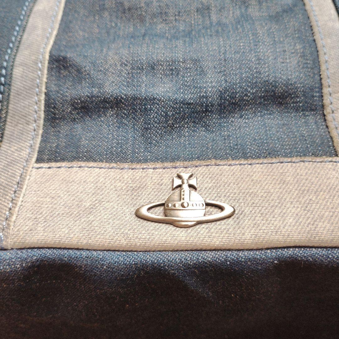 希少☆Vivienne Westwood　デニムトートバッグ　A4収納・肩掛け可