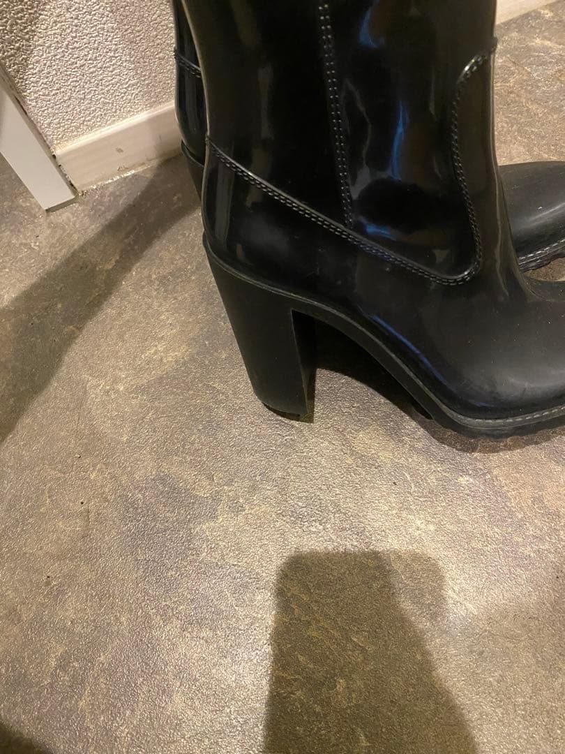 アルマーニ雨の日ARMANI レインブーツ　37 【JP23.5〜24】