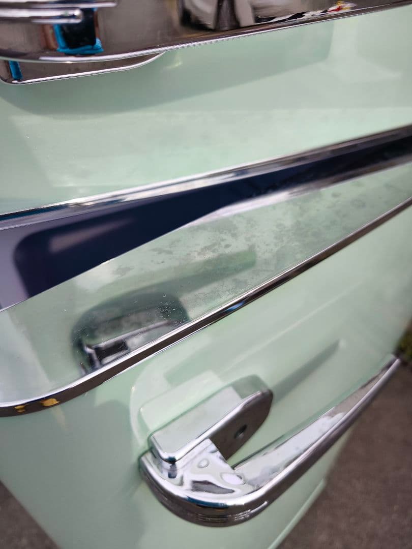 関東限 20年 条件で配送無 レトロ冷蔵庫 レトロデザイン冷蔵庫 冷蔵庫 2ドア