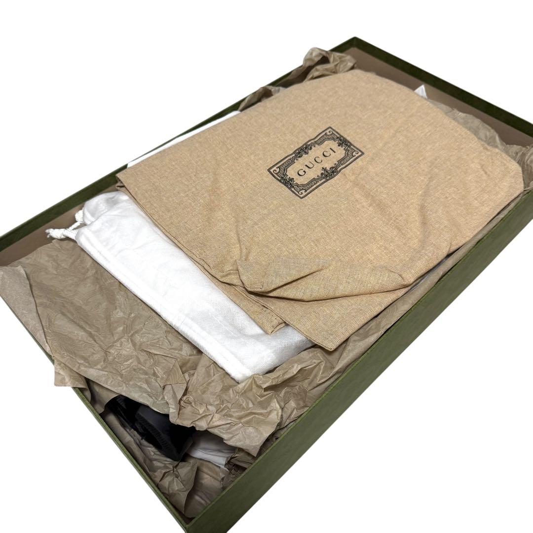 美品　箱あり　GUCCI グッチ　レインブーツ　ホースビット　金具　厚底　36