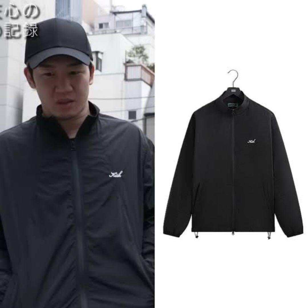 朝倉未来着用　Kith ブラック ナイロンジャケット XS