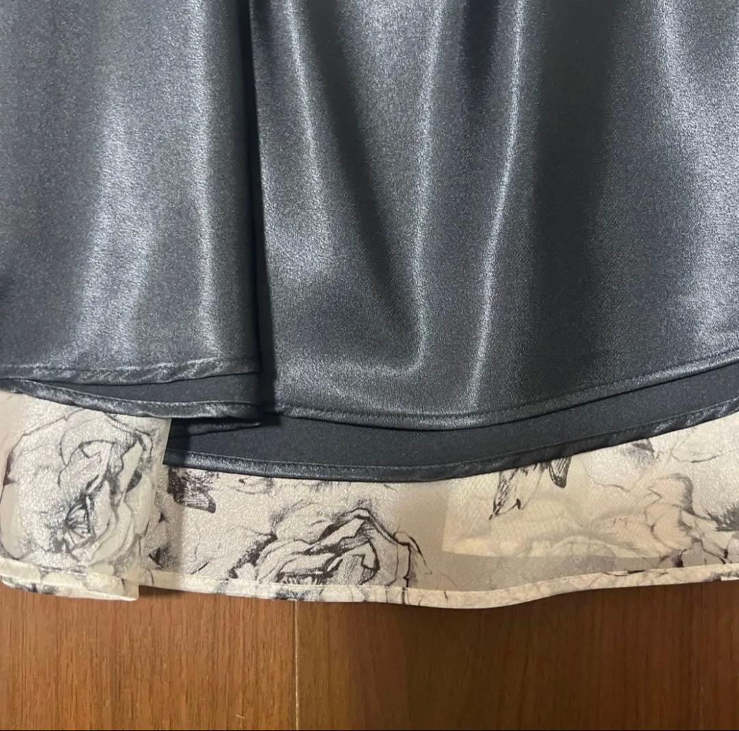 ストロベリーフィールズ　イチエ　フラワーフレアスカート　美品