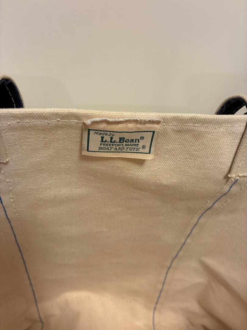 ＬＬBEAN ネイビー トートバッグXL良品