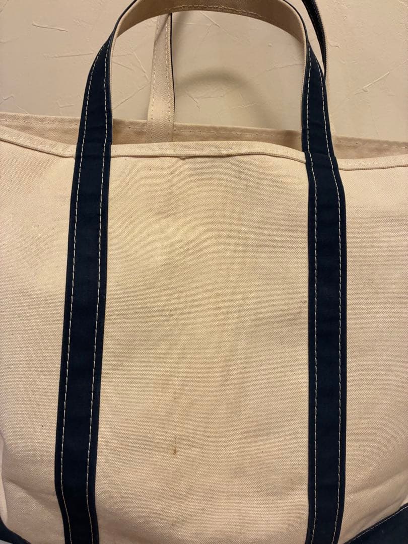 ＬＬBEAN ネイビー トートバッグXL良品