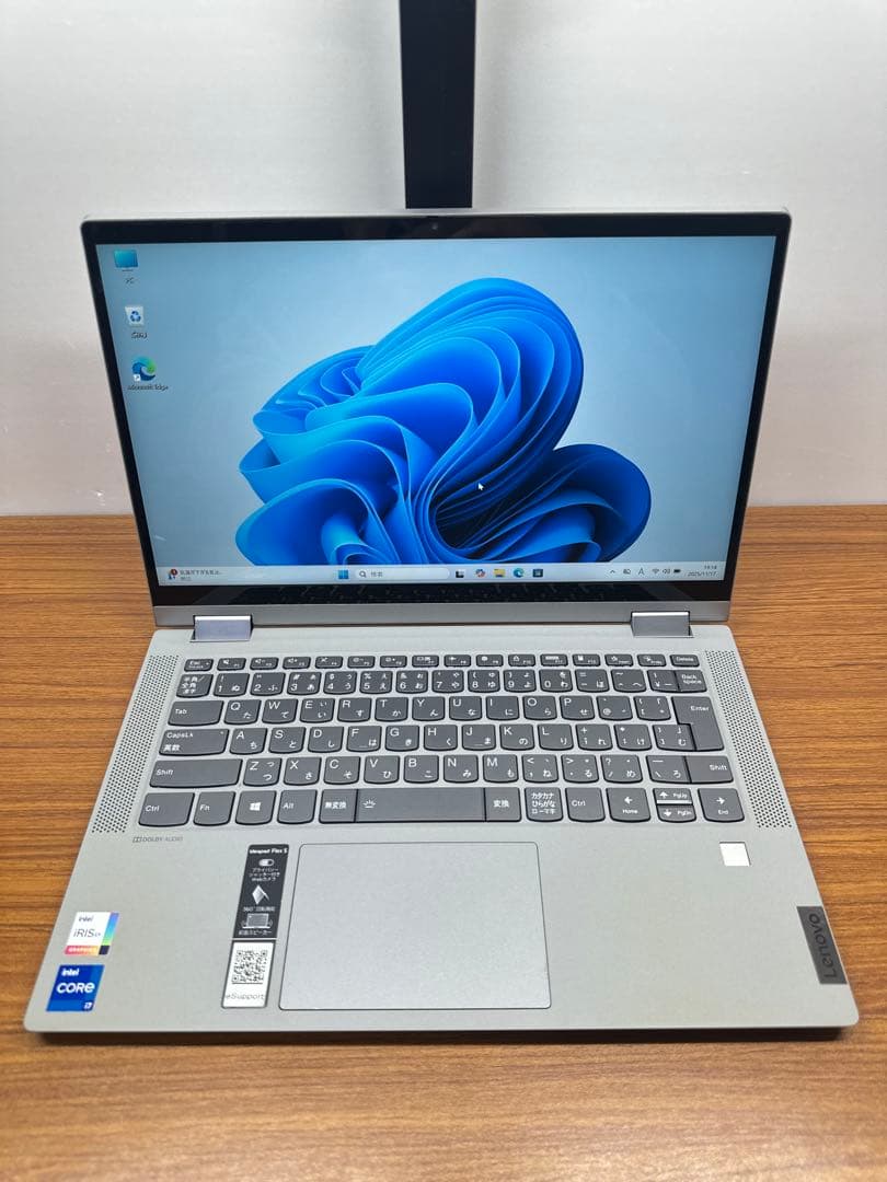 5.Lenovo flex 5 i7-1165G7 16Gb 512Gb タッチ