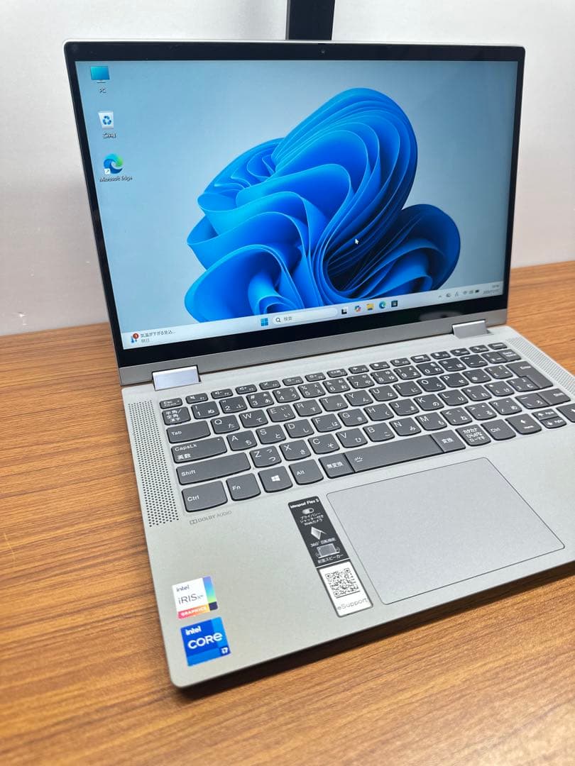 5.Lenovo flex 5 i7-1165G7 16Gb 512Gb タッチ