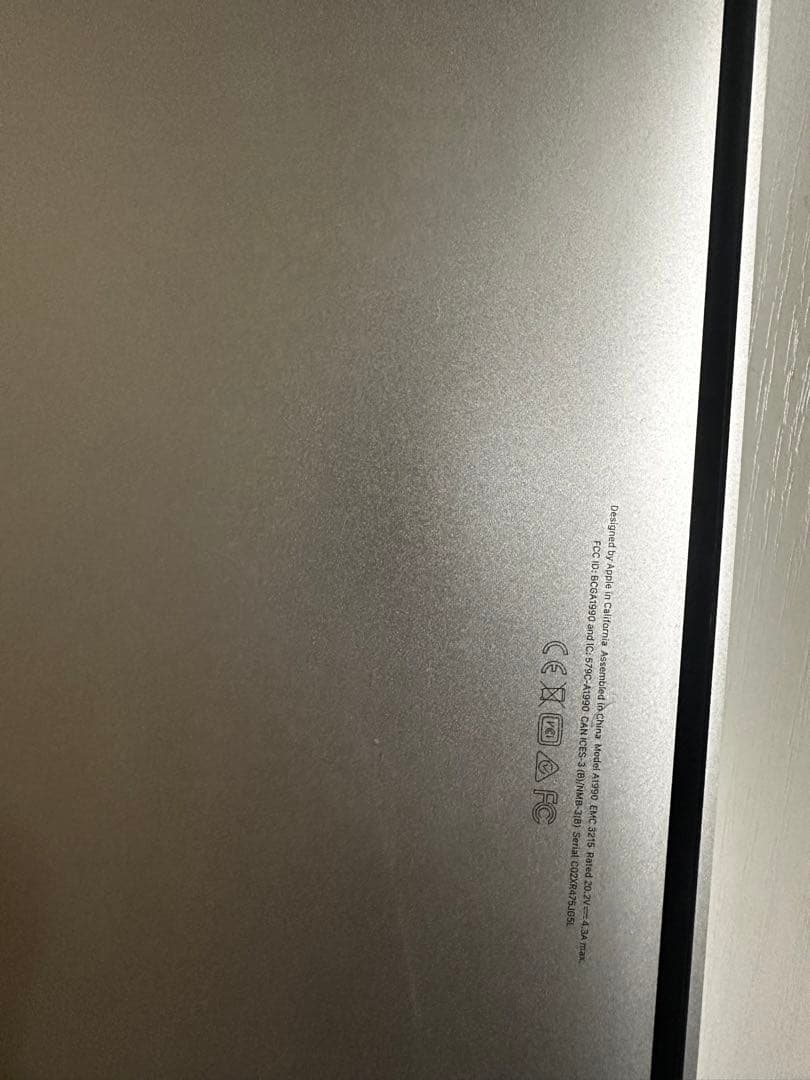 MacBook pro 15” 2018