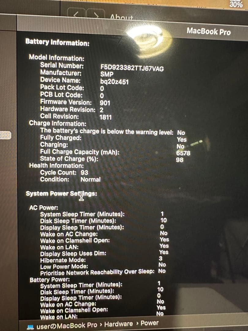 MacBook pro 15” 2018