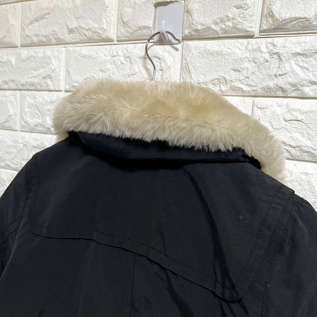 良品✨ヒステリックグラマー✨ 中綿入りダッフルコート 黒 フリーサイズ