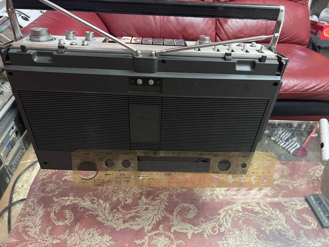 希少SANYO 昭和レトロ人気ラジカセ MR-9600 メンテナンス済み・作動品