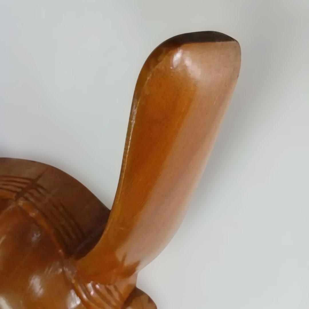 ユズコ木彫り 美しい般若面 能面　壁掛け　魔除け