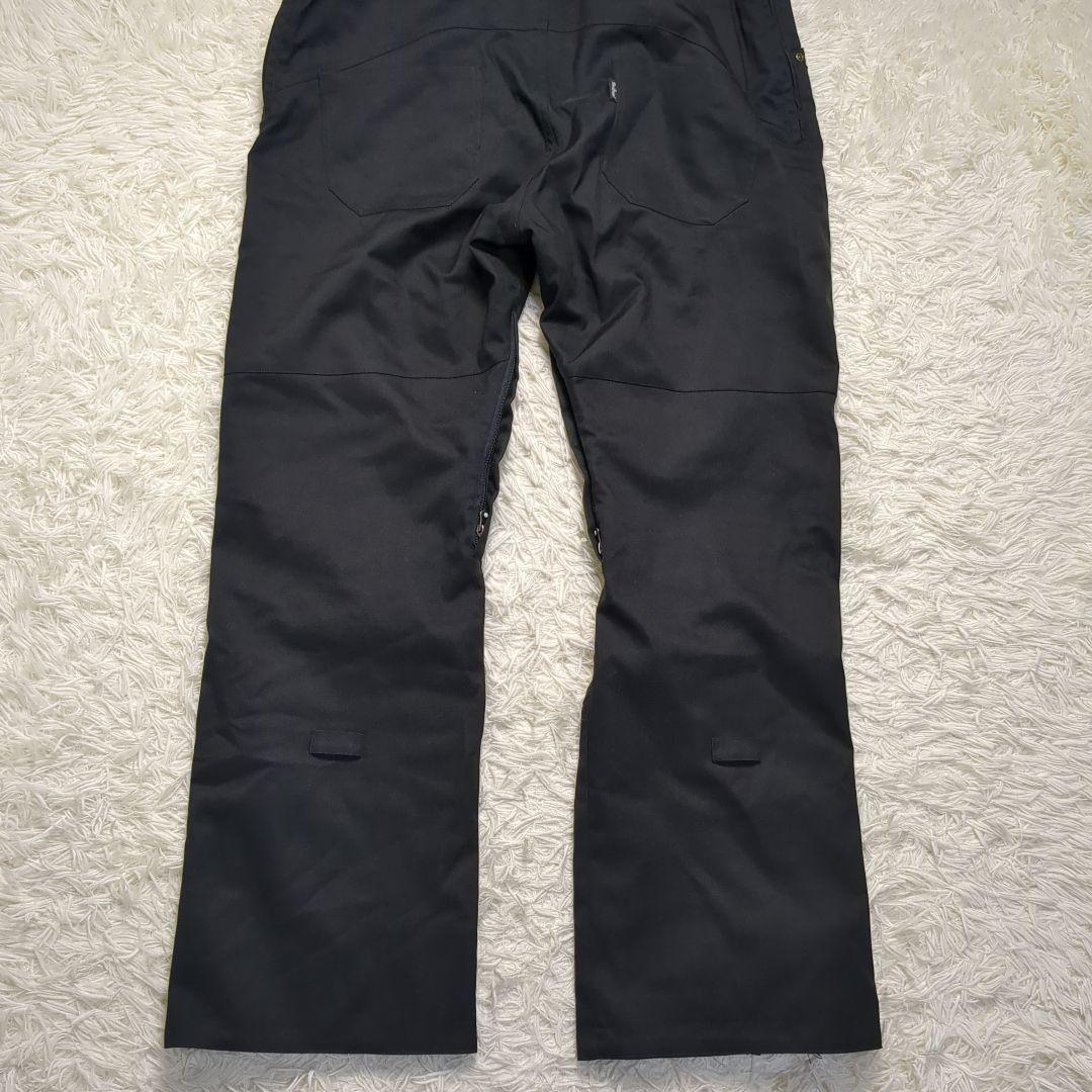 【きれい✨namelessage✨XXL】スノー スノボ ウェア ビブパンツ 黒