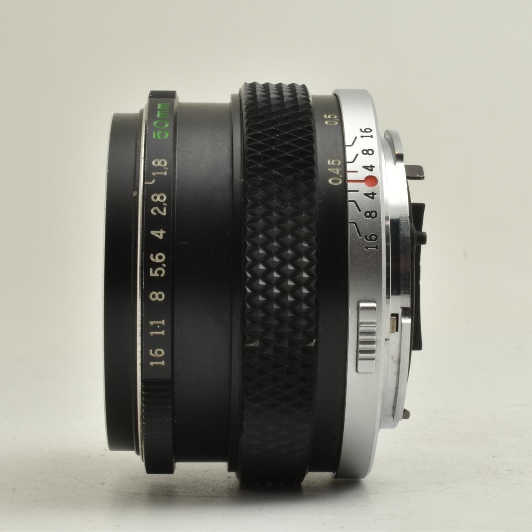 整備済 完動 Olympus OM-1 MD 50mm F1.8 露出計OK