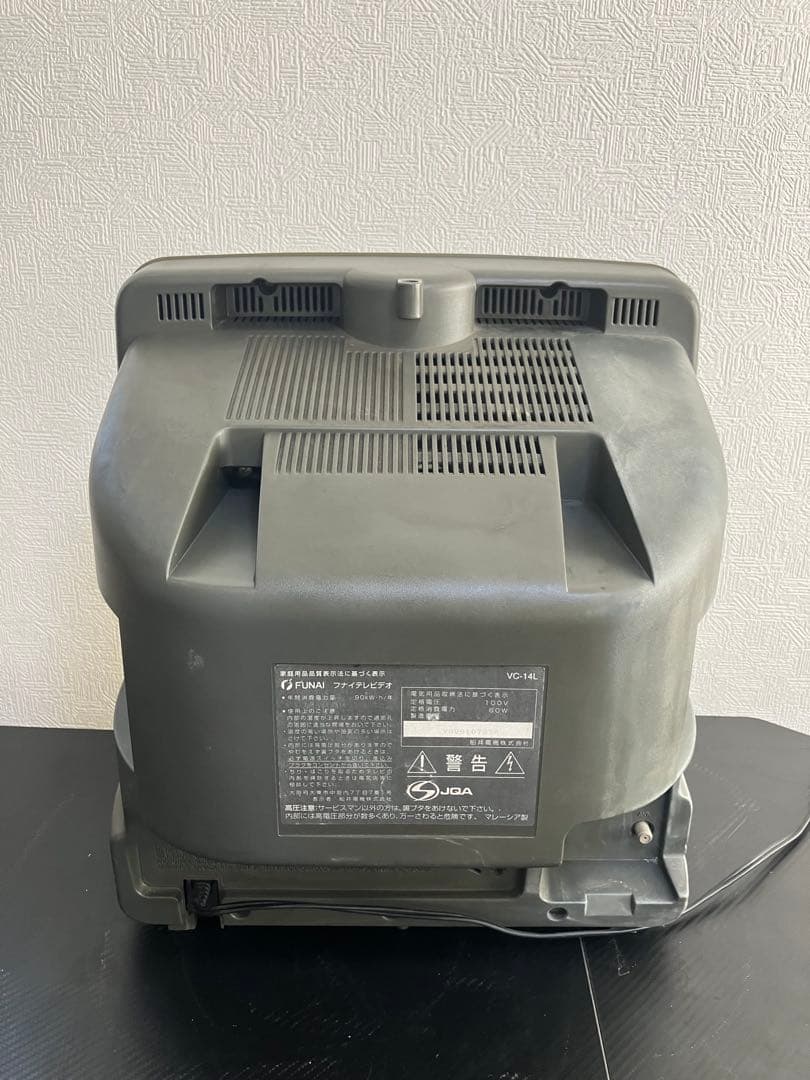 フナイ テレビデオ VC-14L (1999年製)スーパーファミコン動作確認済み