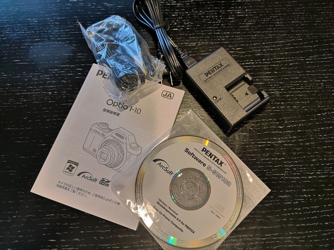 【lemonco】★PENTAX optio I-10 充電器付★