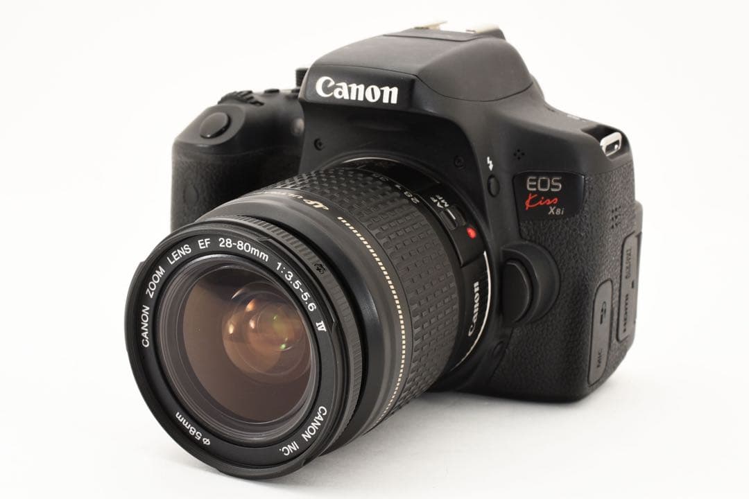 canon kiss x8i 標準レンズセットCanon EF 28-80㎜