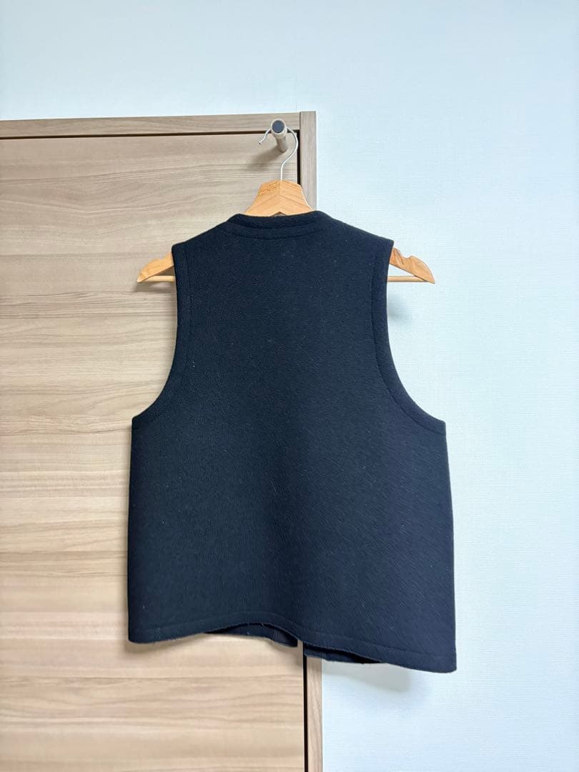 祝日限定価格】KLASICA ウールベスト ブラック 日本製 アルチザン