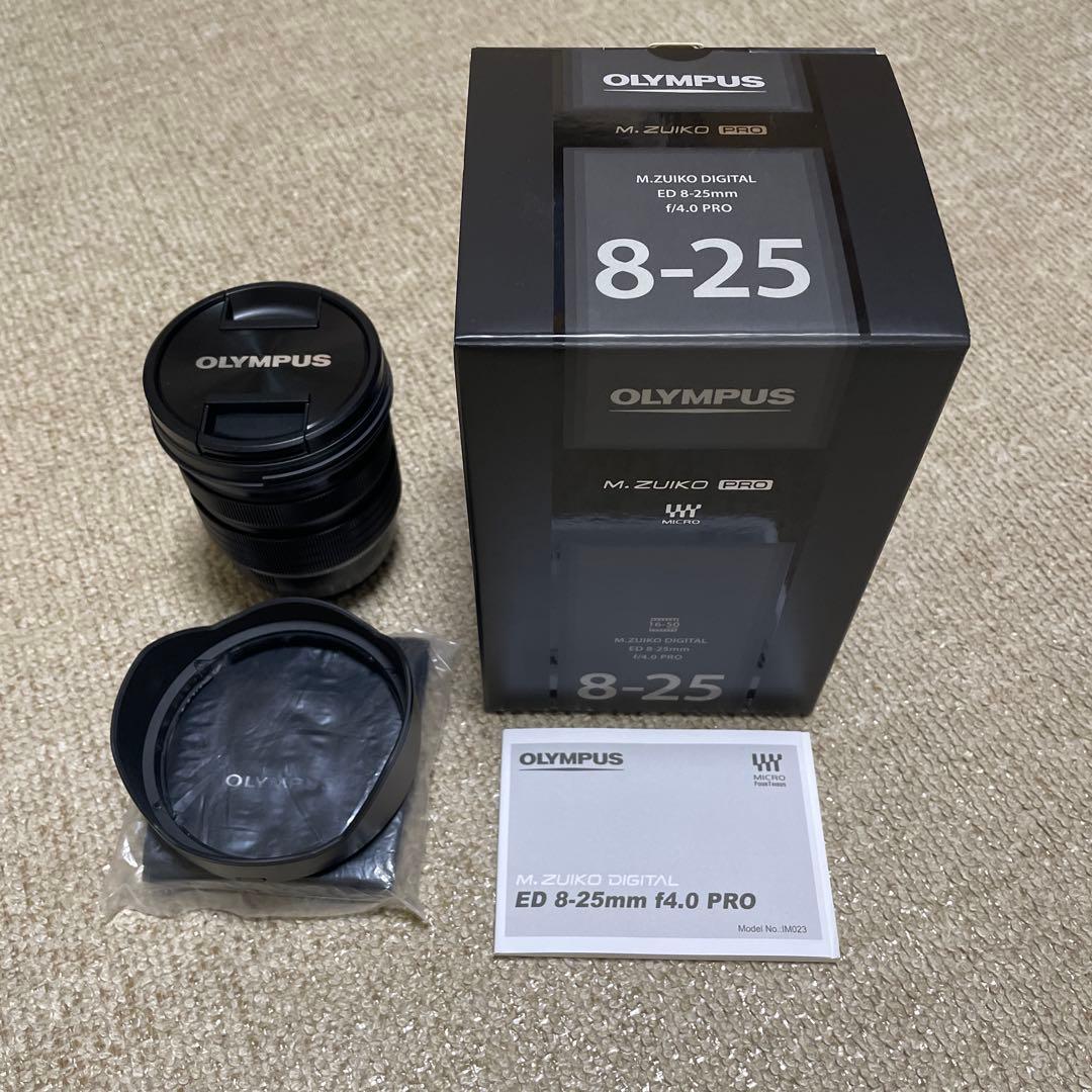 レンズ(ズーム) M.ZUIKO ED 8-25mm f4.0