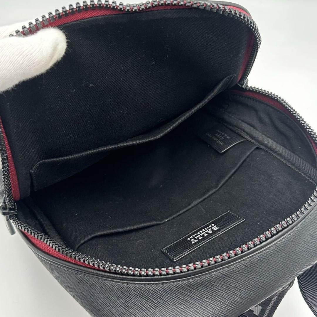 未使用級✨ Bally ワッペン トレスポ メンズ ボディバッグ ウエストポーチ