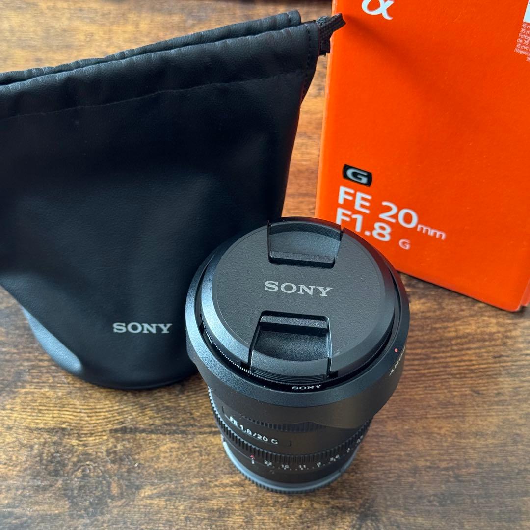 【フィルター付】SONY FE 20mm F1.8 G +純正保護フィルター