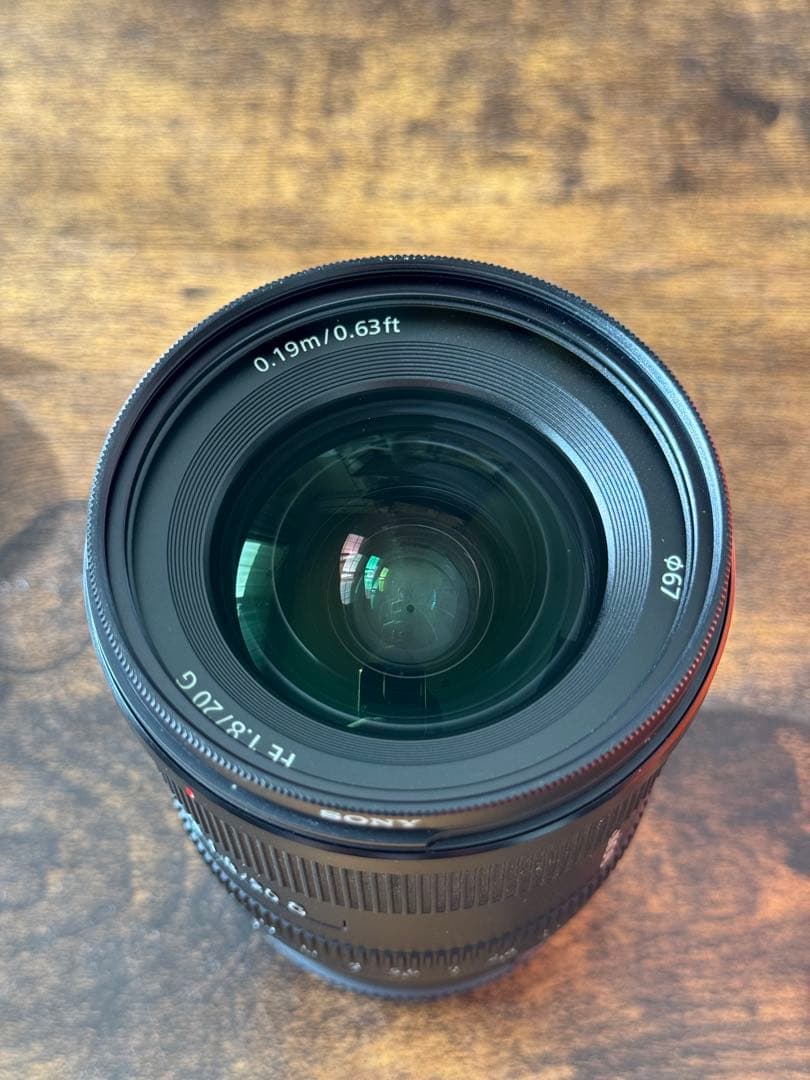 【フィルター付】SONY FE 20mm F1.8 G +純正保護フィルター