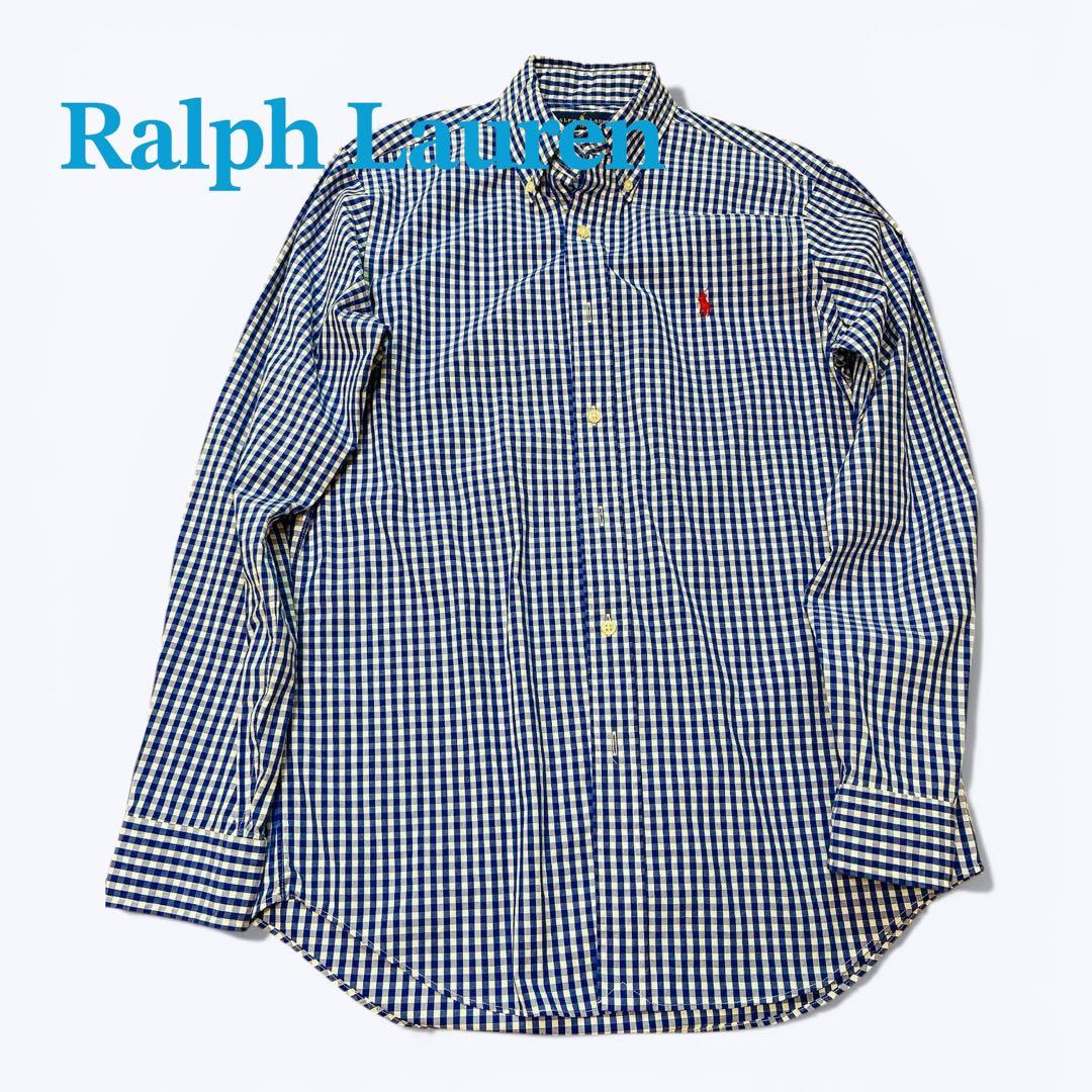 【ほぼ新品】Ralph Lauren クラシックフィット チェックシャツ現行QR