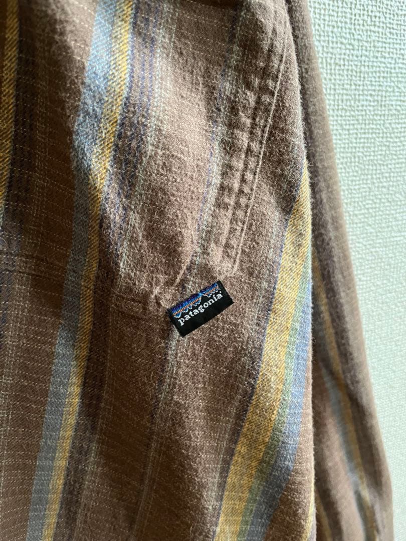 ミルクちゃん　古着 00's パタゴニア ネルシャツ オンブレ