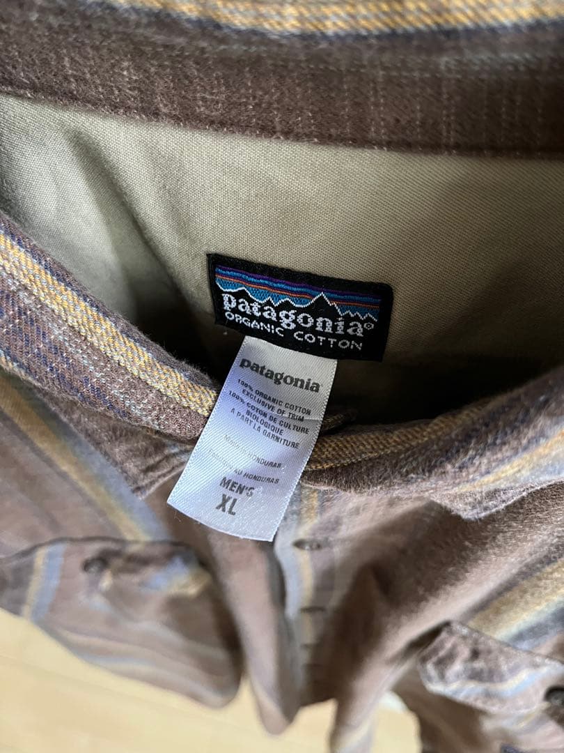 ミルクちゃん　古着 00's パタゴニア ネルシャツ オンブレ