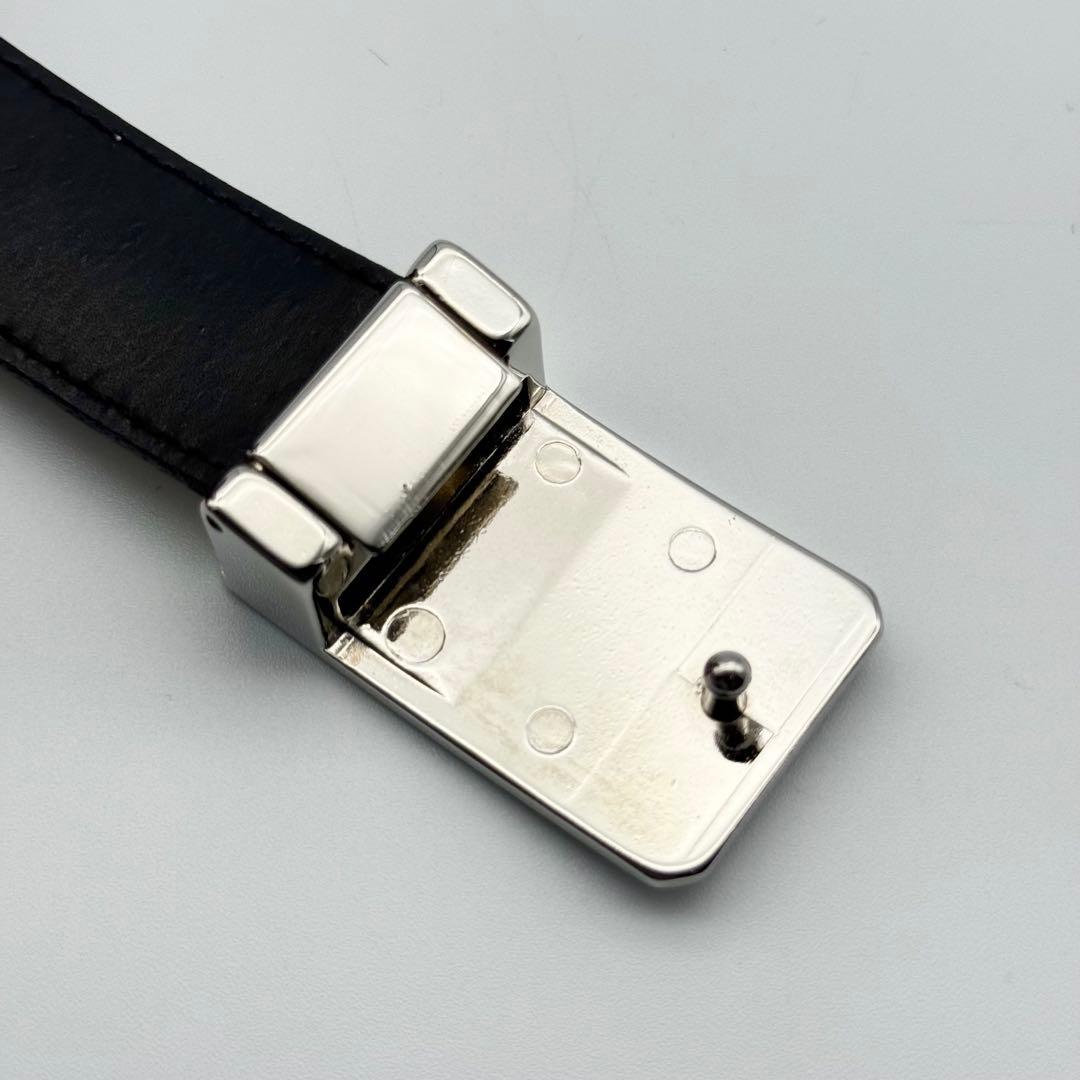 ✨美品✨バーバリー ベルト ノバチェック PVC シルバー金具 ユニセックス