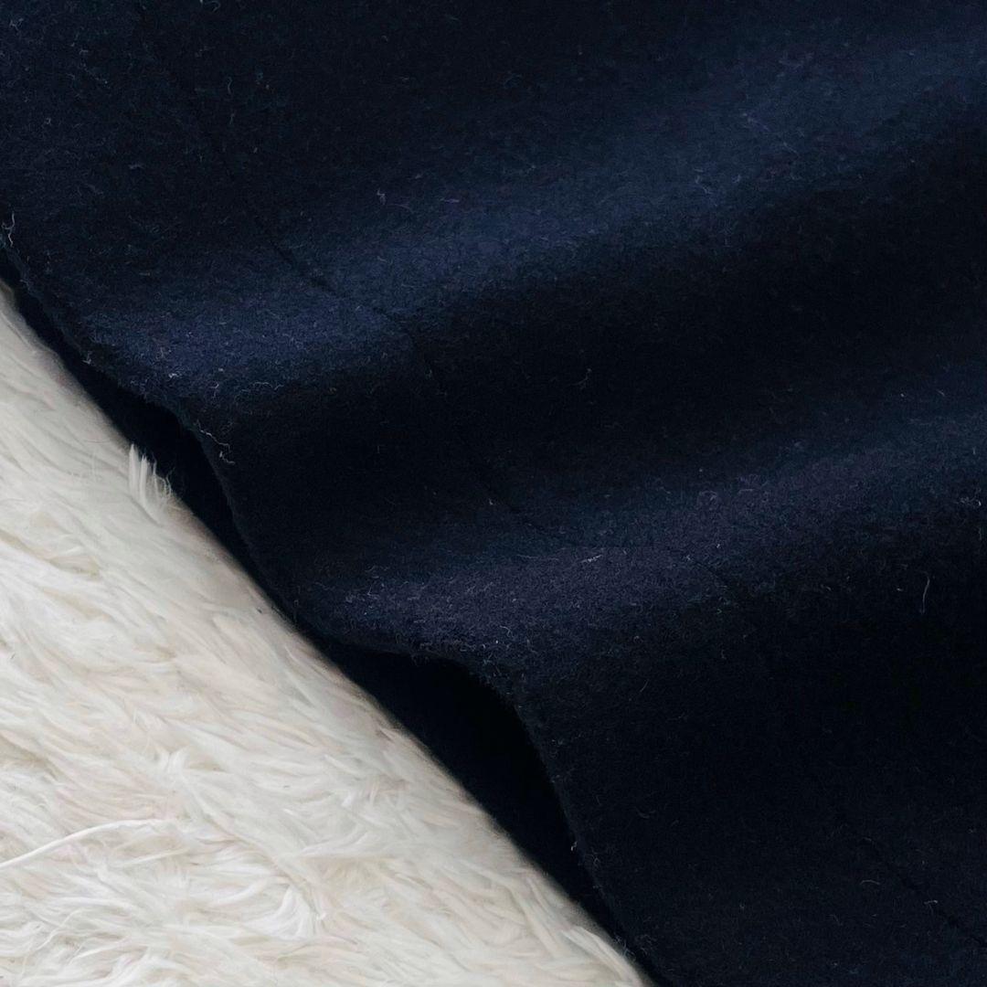 マッキントッシュ ダッフルコート ロング ネイビー トグル ウール ネイビー S