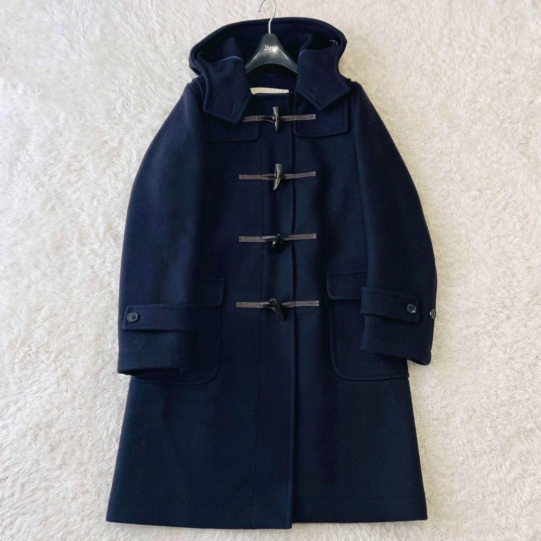 マッキントッシュ ダッフルコート ロング ネイビー トグル ウール ネイビー S
