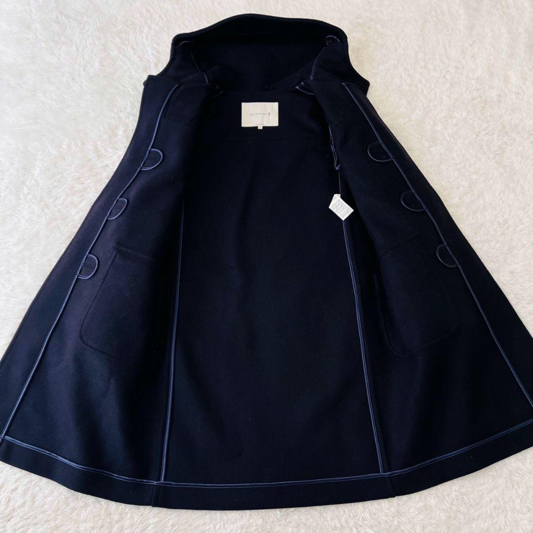 マッキントッシュ ダッフルコート ロング ネイビー トグル ウール ネイビー S