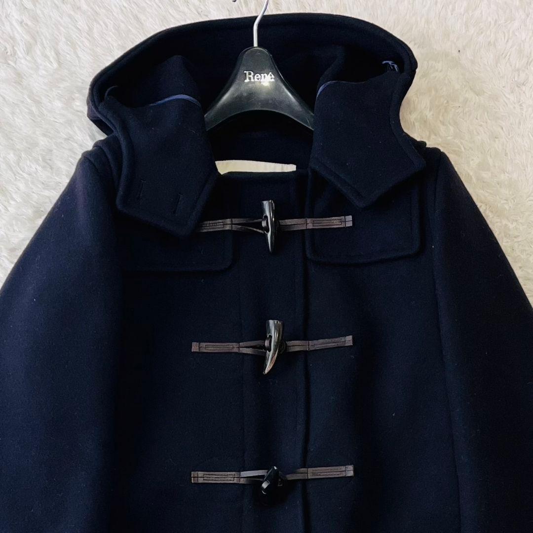 マッキントッシュ ダッフルコート ロング ネイビー トグル ウール ネイビー S