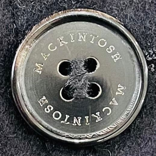 マッキントッシュ ダッフルコート ロング ネイビー トグル ウール ネイビー S