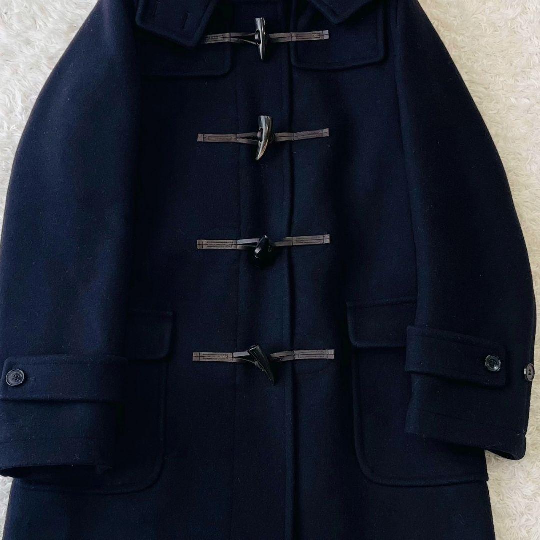 マッキントッシュ ダッフルコート ロング ネイビー トグル ウール ネイビー S