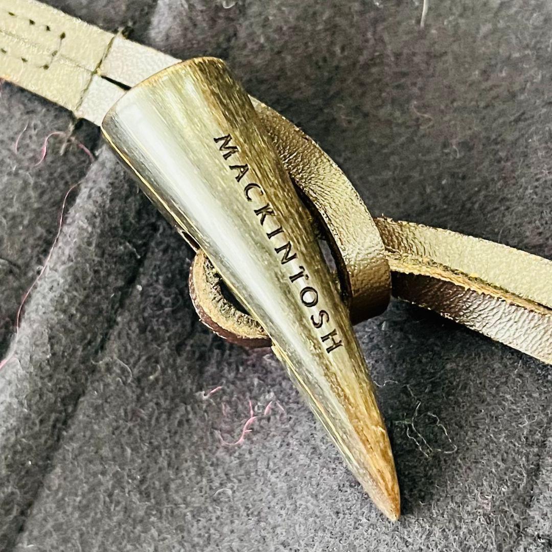 マッキントッシュ ダッフルコート ロング ネイビー トグル ウール ネイビー S