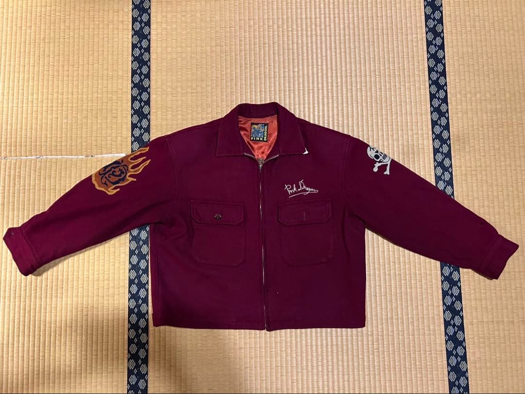 p*n様 【当時物】80-90s ピンクドラゴン スカジャン　 ジャケット